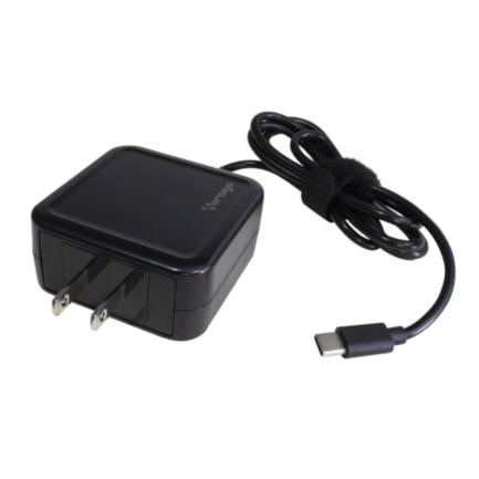 Cargador Vorago AU-501 Tipo C Carga Rápido 45W Multidispositivos Color Negro
