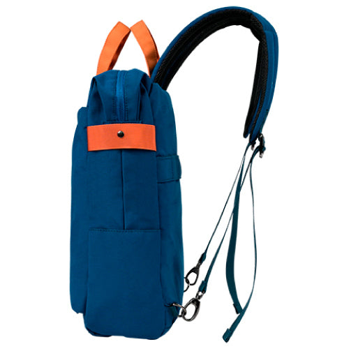 MOCHILA VORAGO BP-301 VINTAGE DOBLE USO LAPTOP 15.6 AZUL