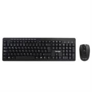 Teclado y Mouse Vorago KM-304 Inalámbrico Multimedia USB Color Negro