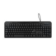 Teclado Vorago KB-204 Alámbrico Multimedia USB Color Negro