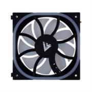 VENTILADOR VORAGO MODULAR GAME FACTOR FG500 120MM 58 CFM 1900 RPM RGB COMPATIBLE CON FG500 NEGRO