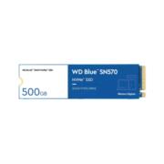 SSD Interno Western Digital Blue SN570 500GB M.2 2280 PCIe 3.0 NVMe Lect3300/Esc1200mbs 3D NAND