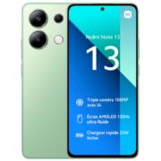 Smartphone Xiaomi Redmi Note 13 6.67" 256GB/8GB Cámara 108MP+8MP+2MP/16MP MIUI14 Verde Menta