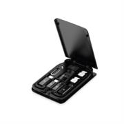 Estuche Portátil Multifuncional XTech XTC570 para Almacenamiento con Cable Tipo C Negro