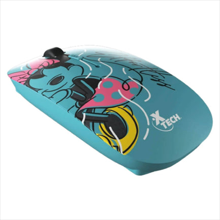 Mouse Inalámbrico XTech XTM-D340MM L211 Ambidextro Minnie Mouse Disney 4 Botones Conexión USB 2.4 GHz 3 Velocidades