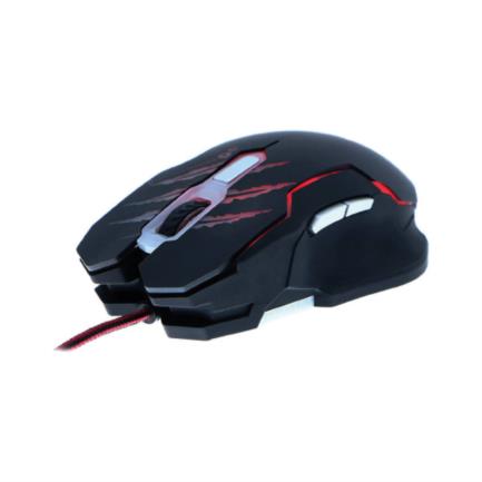 Mouse Gamer Alámbrico XTech Letal Haze XTM-610 Conexión USB Iluminación LED 4 Velocidades Sensor Óptico 6 Botones