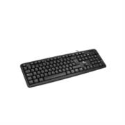 Teclado Alámbrico XTech XTK-092S  Conexión USB Español Color Negro