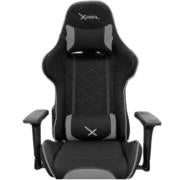 Silla Gamer Stylos XZ25 Tela/Brazos 4D Soporte Lumbar Color Negro