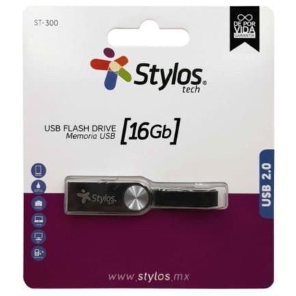 Memoria USB Stylos ST300 Flash 16GB USB 2.0