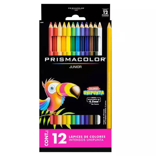 Colores Prismacolor junior con 12 piezas .