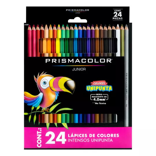 Colores Prismacolor junior con 24 piezas .
