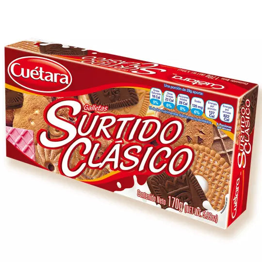 Galletas Cuétara surtido clásico 170 gr .