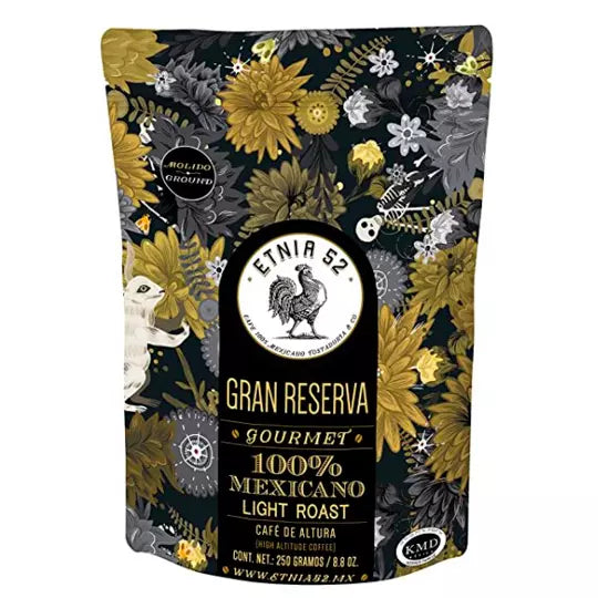 Café molido y tostado etnia 52 gran rese rva 454 gr
