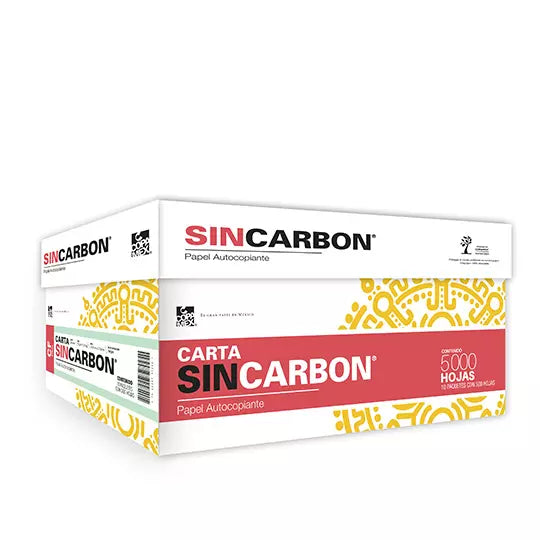 LM-Caja de papel autocopiante final copa mex Sin carbon verde 75gr