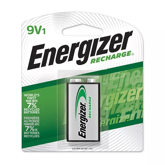 Pila Recargable Energizer 9 v blister de 1 pza