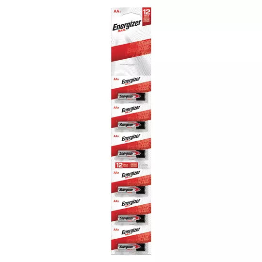 Pila Alcalina Energizer AA tira con 6 pz as
