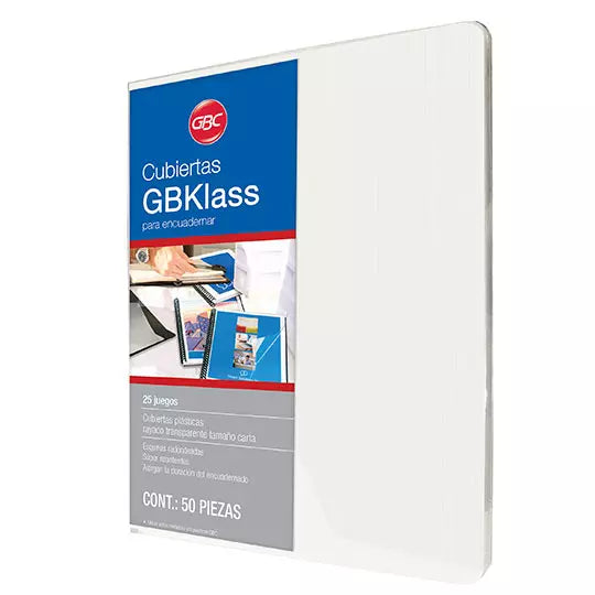 Cubiertas rayada cristal GBklas GBC cubi ertas rayada cristal