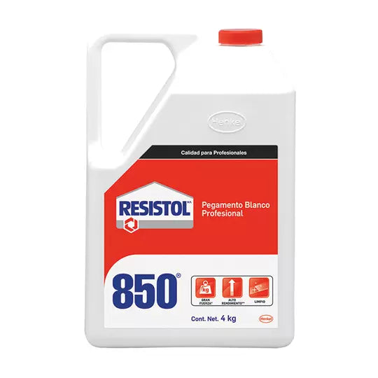 Pegamento blanco profesional Resistol 85 0 de 4 kg