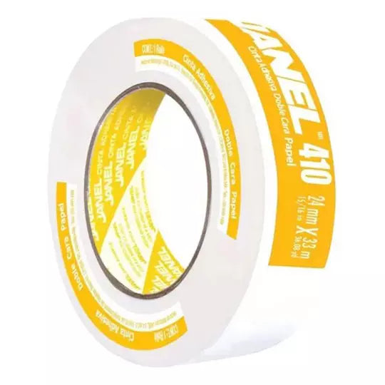 Cinta doble capa papel linea 410 JANEL 2 4x33 1 pieza