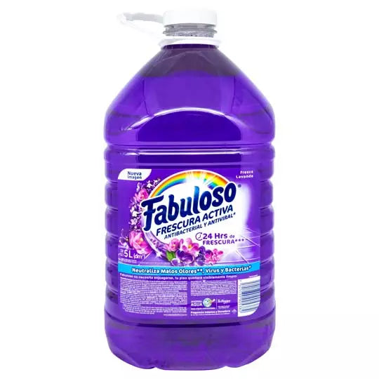 Limpiador multiusos Fabuloso aroma lavan da 5 Lt.
