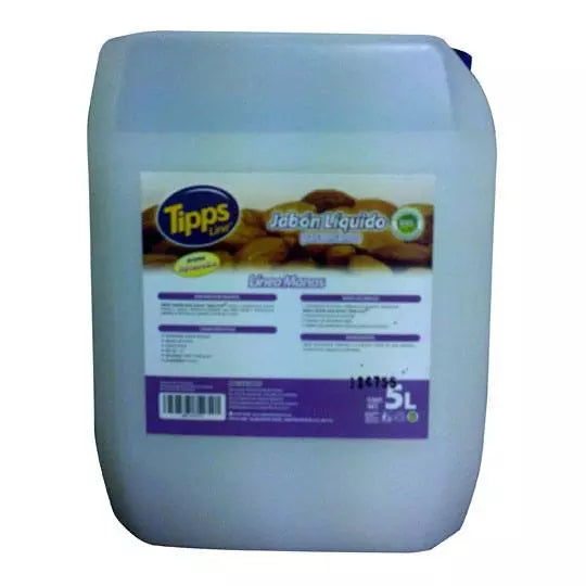 Jabon para manos Tipps line aroma almend ra 5 Lt.