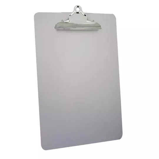 Tabla de aluminio oficio con gancho meta l