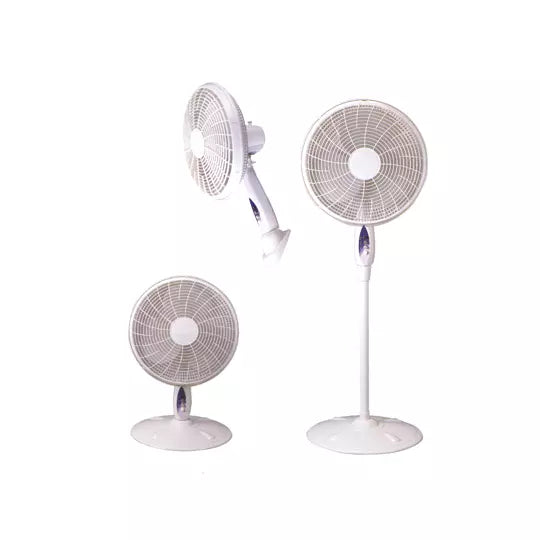 Ventilador mytek de piso 16 pulgadas elo 3123 color blanco