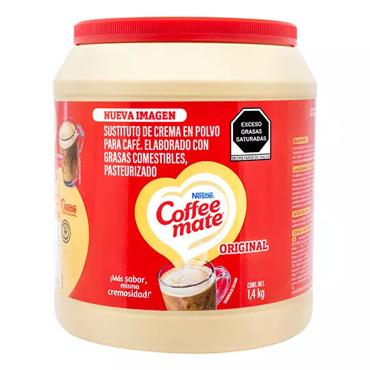 Sustituto de crema Coffee Mate original de 1.4 kg