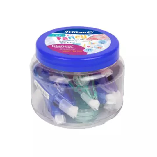 Corrector en cinta Pelikan Fancy roller mini bote c/ 10 piezas colores surtidos