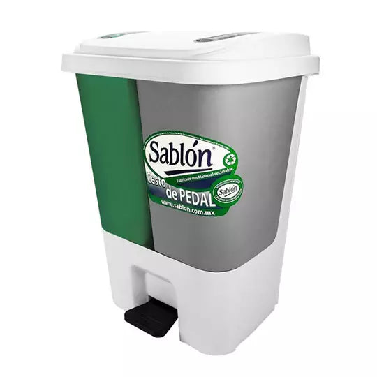 Cesto de pedal Sablon para organico e in organico