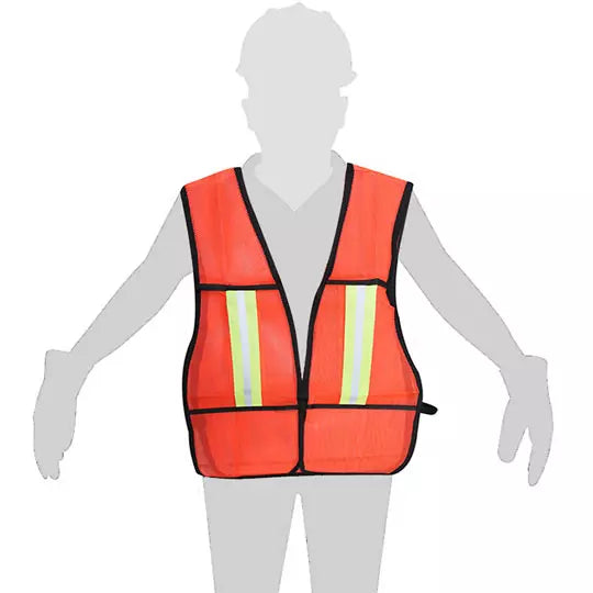 Chaleco de seguridad santul color naranj a