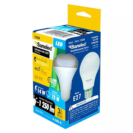 Foco led santul 14 w luz fría santul .