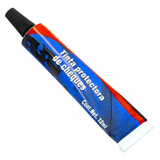 Tinta protectora de cheques Stafford col or negro 12 ml