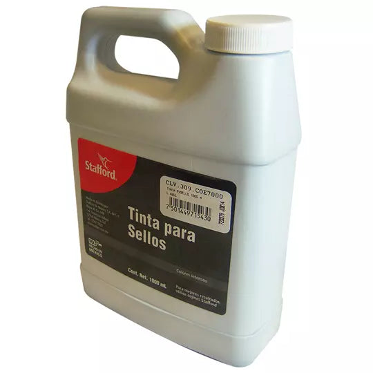 Tinta para sello Stafford color azul 100 0 ml