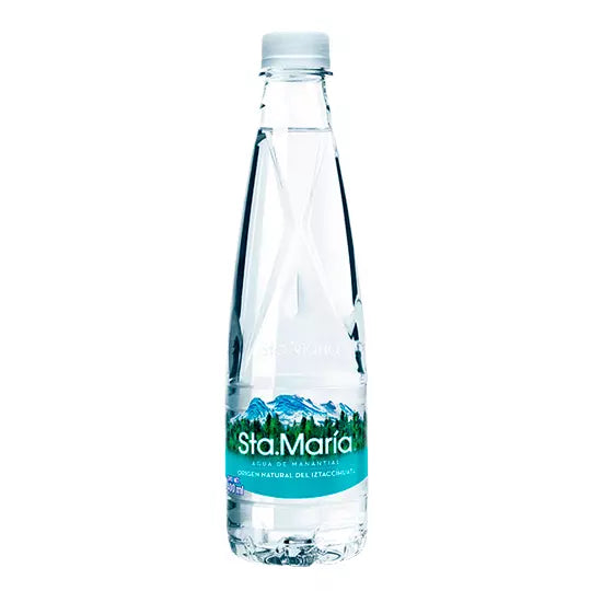 Agua embotellada santa maria 400 ml c/24 pz