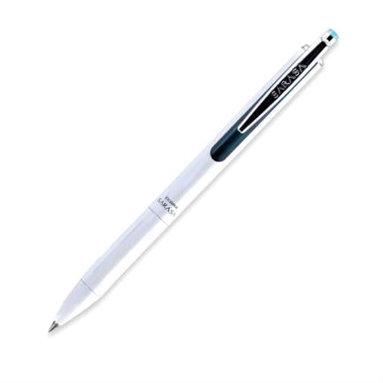 Bolígrafo Zebra Rollerball Punto Mediano 0.7mm Tinta Gel Sarasa Grand Blanco