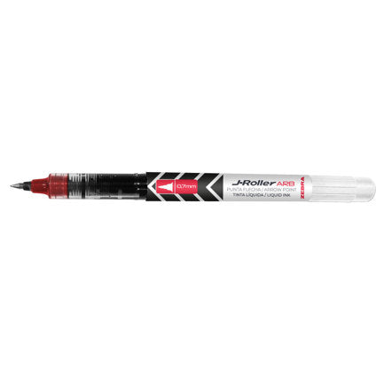 Boligrafo Zebra J-Roller ARB Punto Med 0.7mm Color Rojo C/6pz