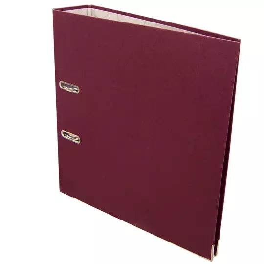 Registrador Lefort carta color vino .