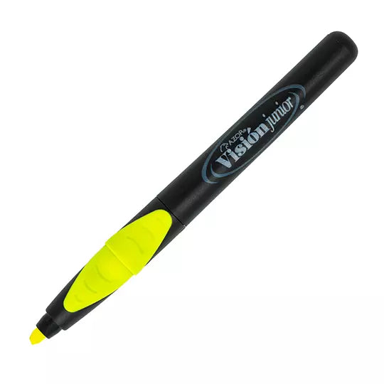 Resaltador de texto Vision Junior punta cincel 4 mm color amarillo blíster