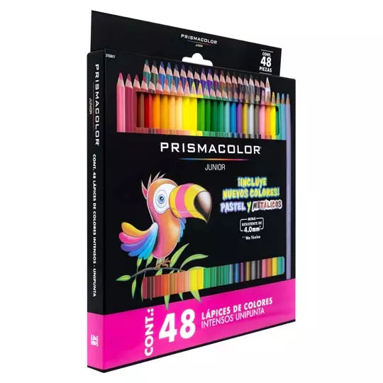 Colores Prismacolor junior con 48 piezas .