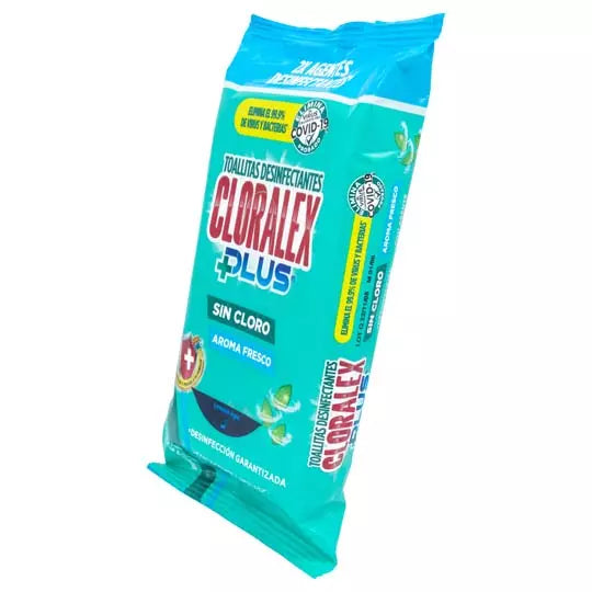 Toallas Cloralex desinfectantes c/48. .