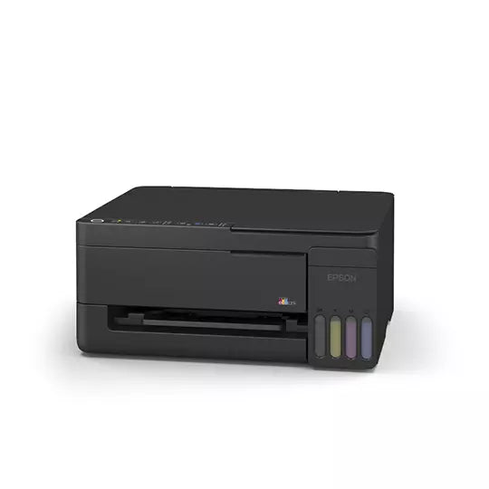 La Epson EcoTank L3350 es una multifunci onal que imprime, copia y escanea.