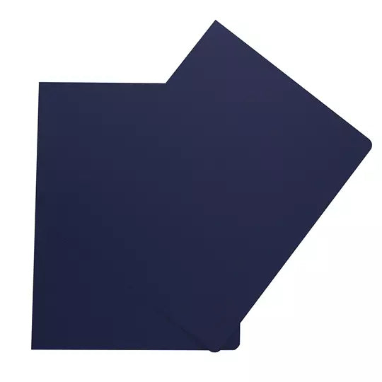 Cubierta plástica tamaño carta GBPlak li s0 GBC color azul marino