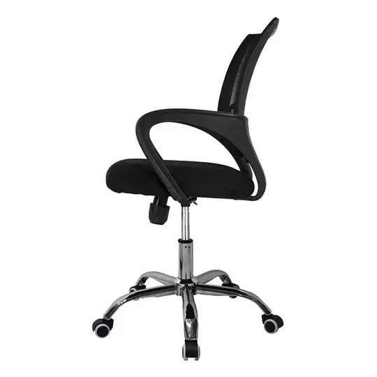 Silla ejecutiva MUNDO IN mod. 107 con te la tipo mesh color negro