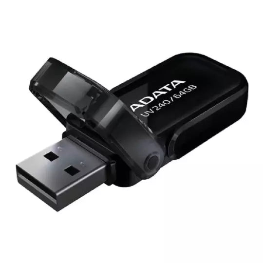 ADATA USB 64GB UV240 2.0 BLACK AUV240-64G-RBK