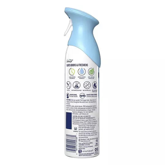 Aromatizante de ambiente y eliminador de olores Febreze Linen & Sky 230g