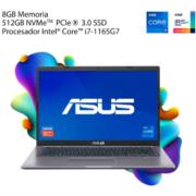 Laptop Asus F415EA 14" Intel Core i7 1165G7 Disco duro 512 GB SSD Ram 8 GB Windows 10 Home Color Gris