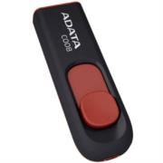 Memoria USB Adata C008 64 GB Color Negro-Rojo