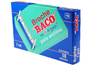 BROCHE BACO ARCHIVO 7 CMS C/50