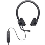 Audífonos Dell Pro Estéreo WH3022 Color Negro